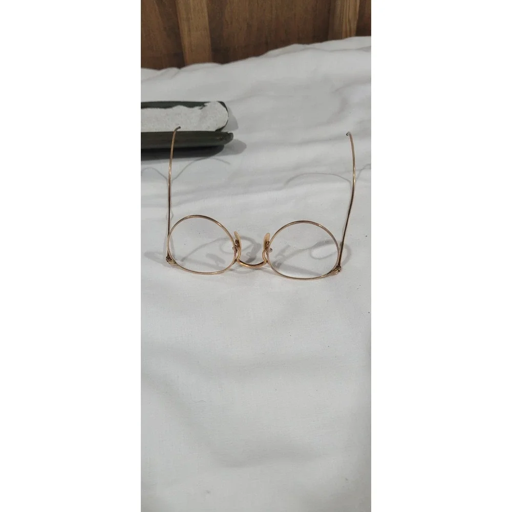 Vintage FUL-VUE 1930's 12K Gold Filled eyeglasses W/Case.